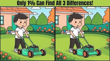 Spot the difference : 3 Differences to find in 60 seconds! [find the difference #2]