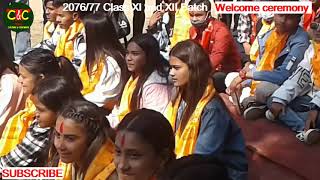 Parijat College Welcome Ceremony To Class XI 2077 Batch Parijat College Welcome Ceremony To Class XI 2077 Batch