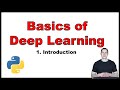 Basics of Deep Learning Part 1: Introduction