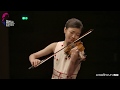 Lina Nakano (1st Prize) - Paganini Violin Concerto No. 1 - Violin Group B