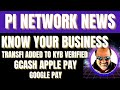 Pi Network Big News | New KYB Business Added | TRANSFI | Buy Pi Coin With Fiat | @Digitalgold22