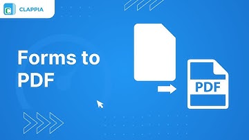 Form to PDF ● Clappia App Building ● No-Code Low-Code Platform