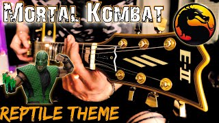 Mortal Kombat - Reptile Theme on Guitar (Metal cover) Resimi