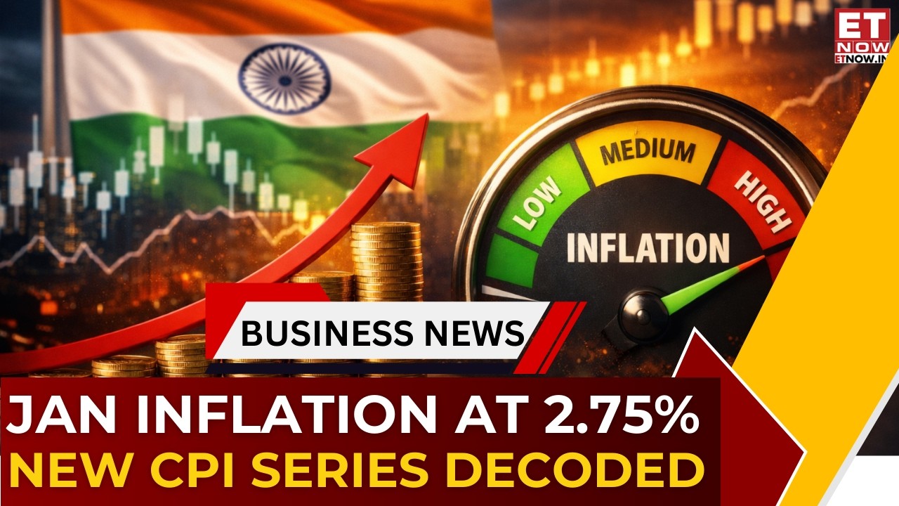 New CPI Series Explained: January Inflation At 2.75%! What Changes Now? | Indian Economy | ET Now