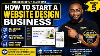 How to Start a Website Design Business With No Coding