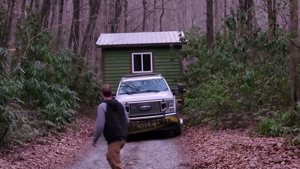 Moving My First Portable Cabin to Robbinsville NC