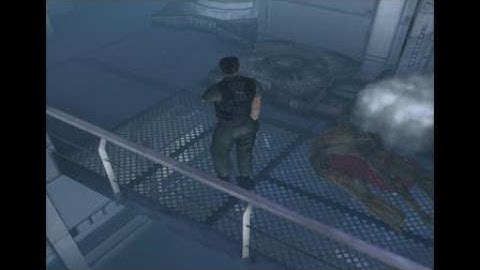 RESIDENT EVIL™ CODE: Veronica X: Chris & Wesker cutscene