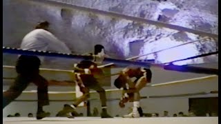 Rare Footage: Lonnie Bradley's pro boxing debut, 1992