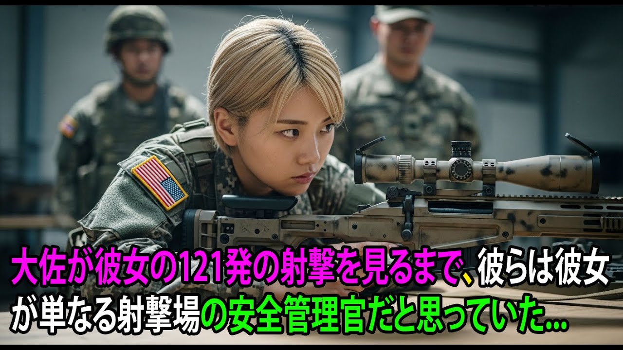 大佐が彼女の121発の射撃を見るまで、彼らは彼女が単なる射撃場の安全管理官だと思っていた...