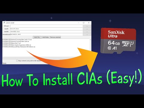 3ds How To Install Cias From Pc Best Installation Method Youtube