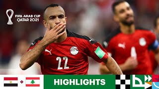 Egypt v Lebanon | FIFA Arab Cup Qatar 2021 | Match Highlights