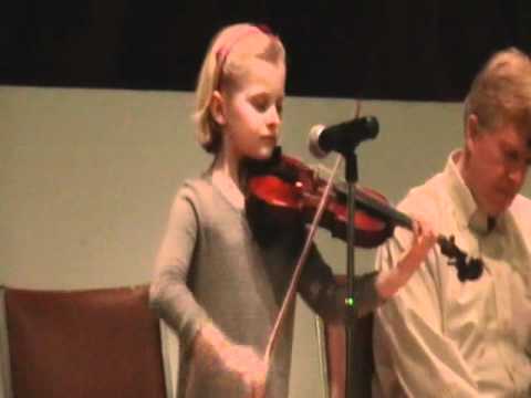 Haley (8yo) performing a hornpipe and a reel with ...