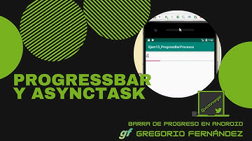 12 Procesos Android Barra Progreso