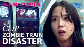 Jisoos Deadly Train Boarding Newtopia Clip Prime Video