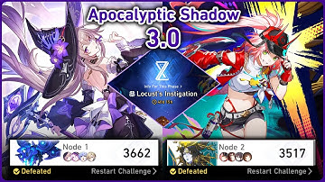 【Honkai: Star Rail】NEW Apocalyptic Shadow 3.0 Diff 4 Full Stars⭐| E0S0 The Herta & E0S0 Rappa