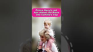 Prince Harry’s red hair almost led Diana into Camilla’s trap #royal #diana #queencamilla