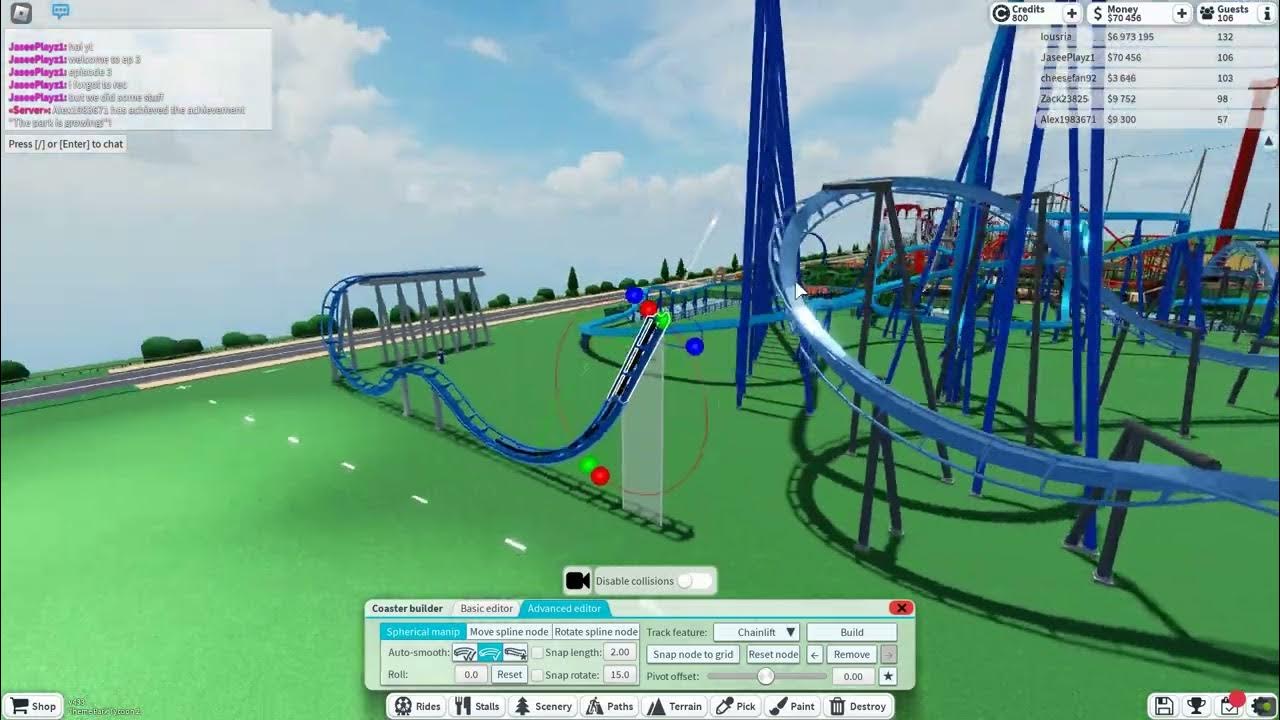 How To Get 5 Stars In Theme Park Tycoon 2 road to 5 stars theme park tycoon 2 EP.3 my fault but, cash - YouTube