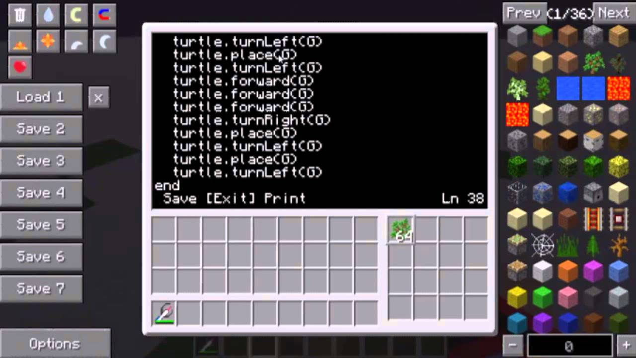 Tutoriel sur ComputerCraft Ep.2 -Turtle Planteuse- | Antarress [HD] FR ...
