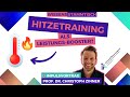 Hitzetraining als Leistungs-Booster? Impulsvortrag von Prof. Dr. Christoph Zinner|Wissensstammtisch