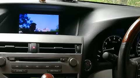 Lexus RX350 2010 Android 6.0 video interface by Lsailt