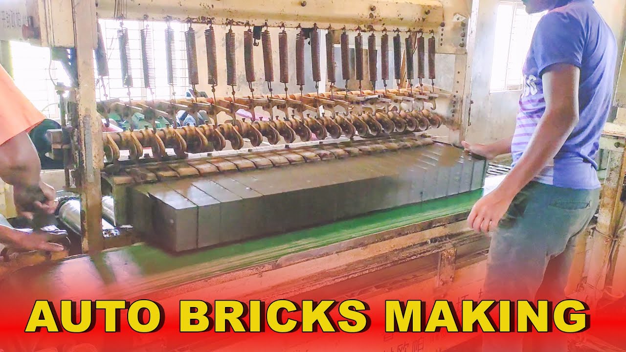 Auto Bricks Factory Full Process | Automatic Brick Manufacturing in Bangladesh