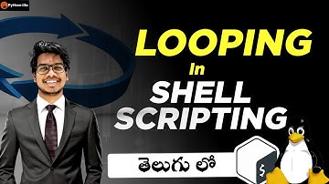 Looping  in Shell Scripting in Telugu