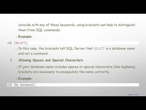 Understanding the Brackets in SQL Server Database Names
