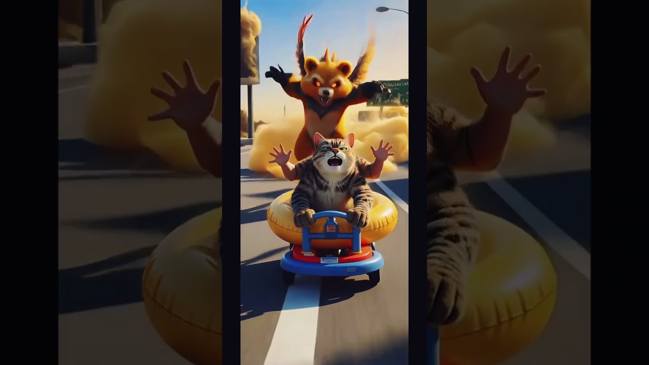 Can Cat Drive or Flee a Windblade? 😺🌪️ 