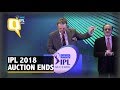 IPL 2018 Auction Highlights: Unadkat & Tye's Big Deals π