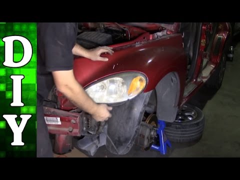 How to Remove and Replace a Headlight on a Chrysler PT Cruiser