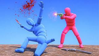 NPC Euphoria Physics! - RED DEAD REDEMPTION 2   NPC Wars #12