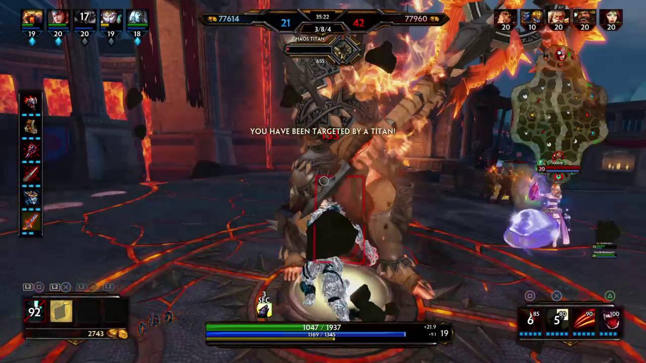 SMITE: Crazy Spilt Push Comeback Diamond Fenrir Gameplay