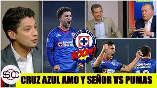 CRUZ AZUL dio GOLPE DE AUTORIDAD en la ida de cuartos de final. PUMAS muy desastroso | SportsCenter