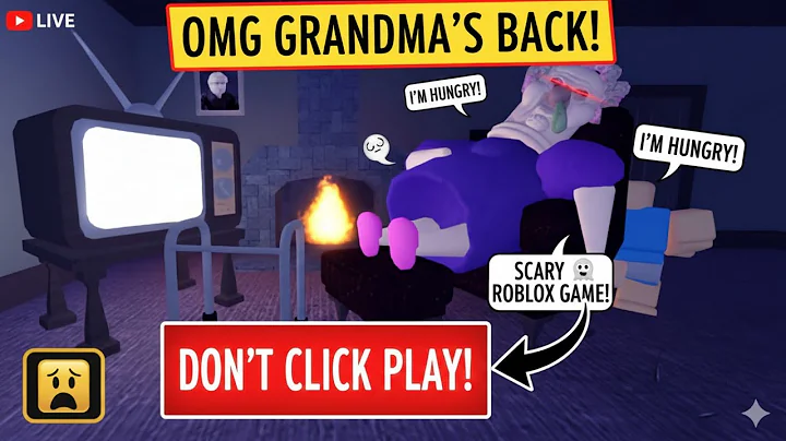 GRUMPY GRAN - SCARY ESCAPE! OBBY! roblox! Gameplay Walkthrough No Death 4k