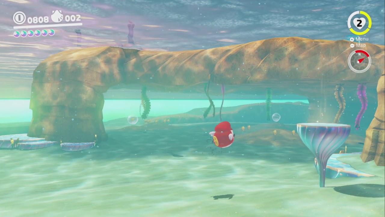 Shopping in Bubblaine ~ Seaside Kingdom ~ Super Mario Odyssey - No ...