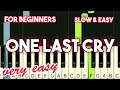 BRIAN MCKNIGHT - ONE LAST CRY | SLOW & EASY PIANO TUTORIAL