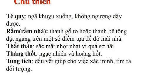 LỚP 5 TẬP ĐỌC TIẾNG RAO ĐÊM