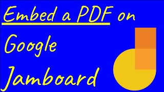 PDF to Google Jamboard (Chrome OS and Windows PC)