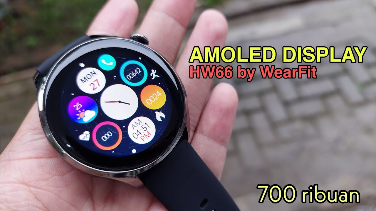 HW66 By WearFit Smartwatch Murah Berpanel AMOLED YouTube