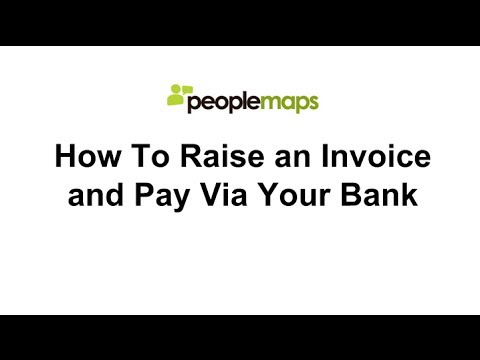 How to raise an invoice and pay via bank transfer 