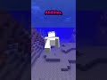 He could fit in a ONE block House...😂😱  #minecraft #smp #gaming #minecraftserver