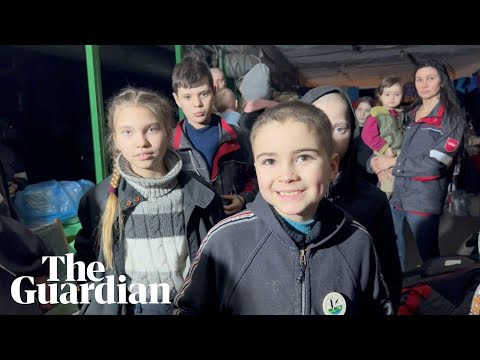 'We want to see the sun': Video shows children in Azovstal bunker