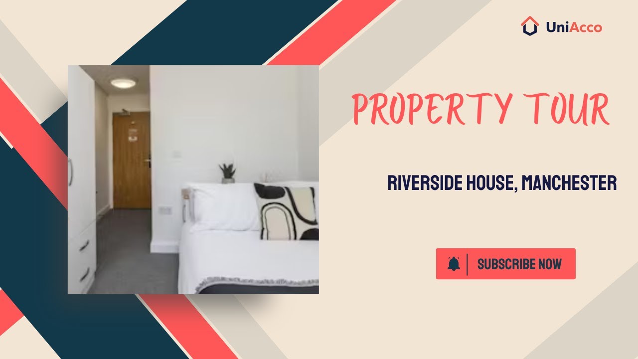 Riverside House Manchester Property Tour 🎓 | Stylish Student Accommodation Near City Centre!