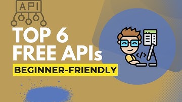 6 Free REST APIs for your next project! | Beginner-friendly