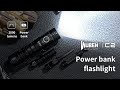 Video: ไฟฉาย WUBEN C2 Multi-functional Flashlight,C2-BLACK