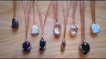 Beginners guide to wire wrapping tumble stones