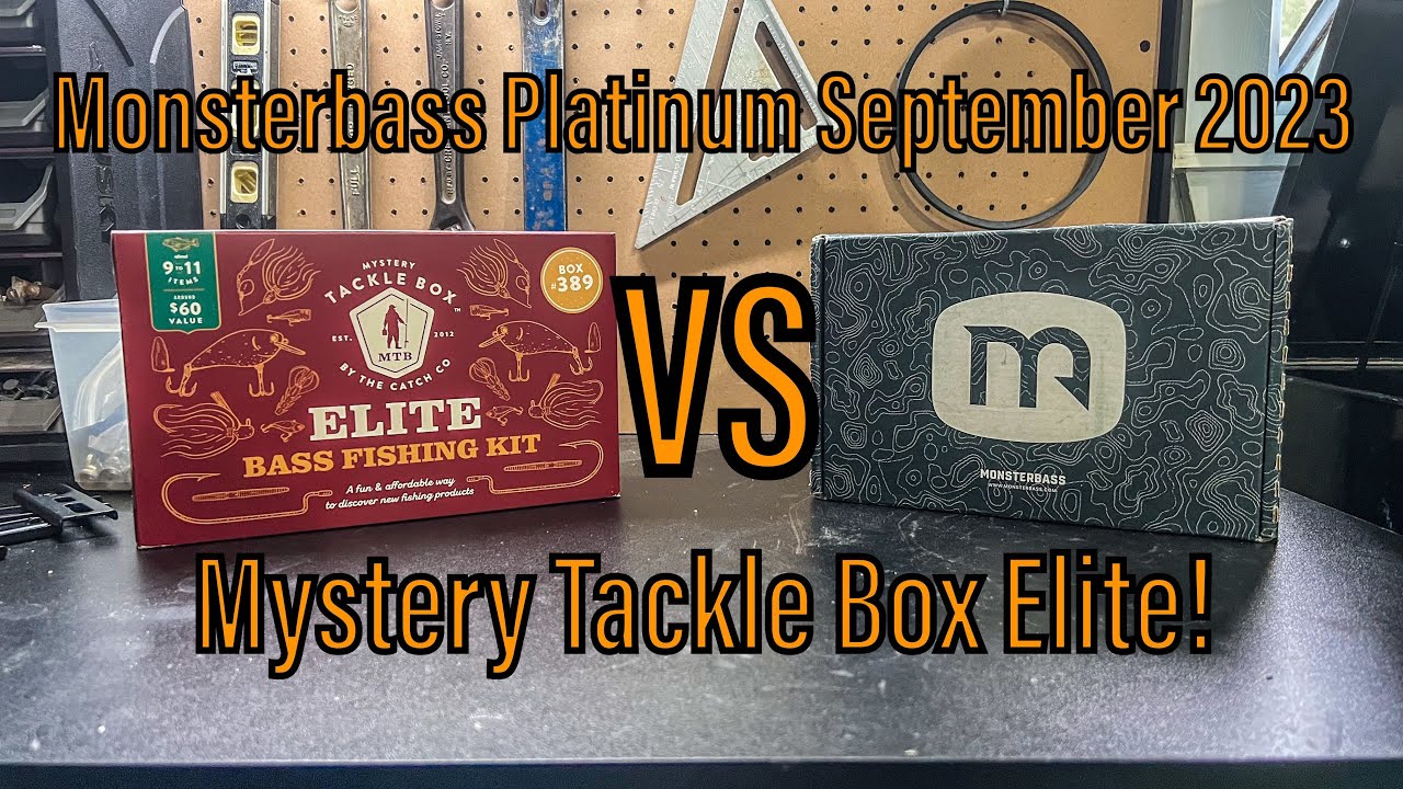MonsterBass Platinum September 2023 VS Mystery Tackle Box Elite! - Which is  Better? 