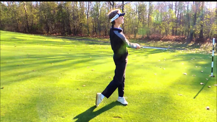Donald Holley College Golf Swing Video