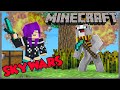 Farming Better Than Fighting? | Minecraft Skywars