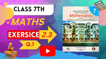 How to Find Square Root | Exercise 2.3 | Class 7th NBF Maths |